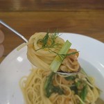 イルグラート - 魚介のラグーのパスタ(＋日替わり野菜)