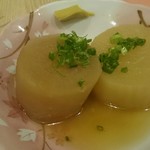 旬菜と海鮮　森田屋 - おでん　大根