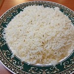 ハビビ ハラル レストラン - バスマティライス（クミンの粒が分ります）