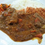 カフェ&ダイニング サン・フォルテ - とんかつは、大きめ