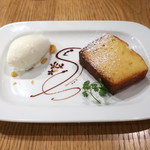 AU GAMIN DE TOKIO table - 柚子のパウンドのカット