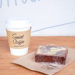 サンセットコーヒー - ココアのマーブルのパウンドケーキ、ニカラグア