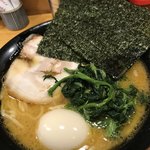 濃力家 - 味玉ラーメン