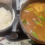 おぎ野 - ランチメニュー、カレーうどん