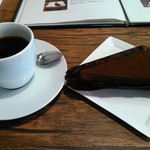 Caffe vicolo - 本日のケーキセット(生チョコ)