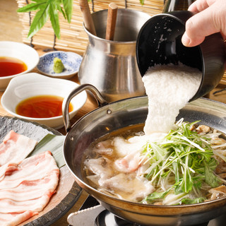 The banquet is decided by shabu shabu! Courses start from 2900 yen