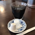 香 - サービスのアイスコーヒー