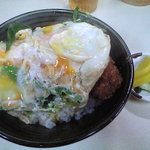 たけふく - カツ丼玉子Ｗ(＋５０円)