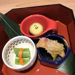 迎旬とうり - 小さなお料理  3種   