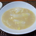 四川料理 星都 - 白菜と干し貝柱の煮込み