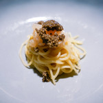 TACUBO - キャビアと焼き茄子ソースの冷製パスタ