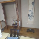 料亭 香梅咲 - 個室はストーブで暖かかった 201803