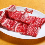 Wagyu beef ribs with bone