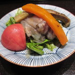 本濱 - ほたるいかの醤油漬け