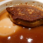 ラ キュイジーヌ ド カワムラ - フォアグラ、半熟玉子、山芋