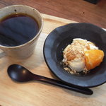 メイパール - デザート（豆乳アイス）＆コーヒー