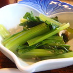 大吉三 - 菜っ葉とおあげ炊き