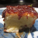 本濱 - 粟麩の味噌田楽 断面