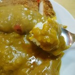 黄色い昭和の小麦粉カレー！