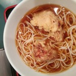 小諸そば - 唐揚げ２個はセール中