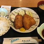 庄や - あじフライ定食750円