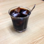 原泉 - 食後のアイスコーヒー