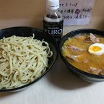 ラーメン二郎 - 味噌つけ麺、豚増し