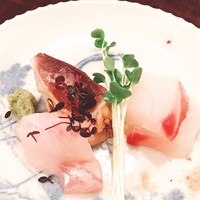 あそび割烹 さん葉か - フエフキ鯛、漬けマグロ、イサキ