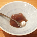 そばの実 一閑人 - 水小豆