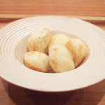 そばの実 一閑人 - 丸芋揚げ(500円)