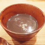 そばの実 一閑人 - 峰岡汁粉