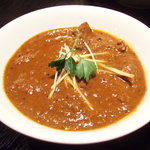 たんどーる - ラム肉とゴボウのカレー(980円)