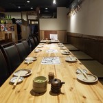 あぷちゃ - 最大２８名様まで座れます。