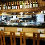 あぷちゃ - カウンター６席有り。しっぽりいかがですか？