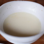 Karabinka - 【ガパオライス御膳@税込1,000円】カレー風味のスープ