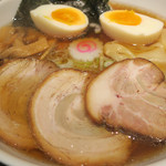 ななふく - 特製ななふくラーメン　ズームアップ