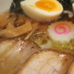 ななふく - 特製ななふくラーメン　ズームアップ