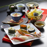 Seafood Sushi sushi set