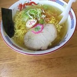 Ajido Koro Shimmachi - 塩ラーメンは一人前あります！透き通ってます〜♡キレイ(*ﾟ∀ﾟ)