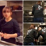 博多串焼き バッテンよかとぉ - スタッフは全員いい感じ。店長(焼き担当)は、モヒカン頭で一見怖そうだが、実際は全くの逆で、柔和で優しく面白い。女性陣は皆、美人でカワイイ。ツンデレ風のあいちゃん(写真左)は、隠れた人気者。