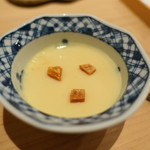 鮨 尚充 - ばちことすっぽんの茶碗蒸し