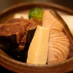 日本料理 楮山 - ランチ定食 1500円 のブリ大根