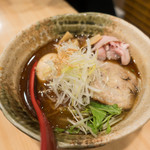 焼きあご塩らー麺たかはし - 味玉焼きあご塩らー麺