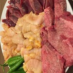 やきにく家 香煙 - ご予算に応じた盛り合わせも、お作りできます。