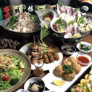 揚物 南さつま鶏火柱焼 自慢の選べるもつ鍋がおかわり自由 おかわり放題 プレミアム150分飲み放題 5000円 九州あかちょうちん 鳥栖駅前市場 旧店名 大地の吟 鳥栖 居酒屋 食べログ