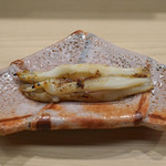 日本橋蛎殻町 すぎた - 白魚の酒盗焼き
