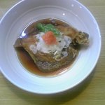 寿司・うなぎ 羽子吾 - 目板鰈（めいたかれい）の唐揚げ