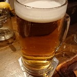 BAR&DINNER FILTER - 生ビール。