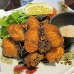 笑福酒場ぜん - フグの唐揚げ