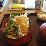 Sobadokoro Sakurada - 金目鯛天丼